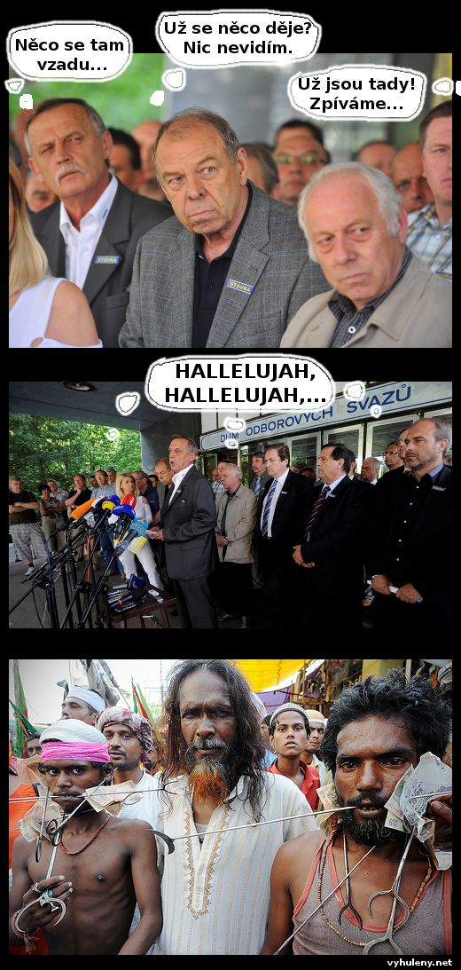 St�vka odbor� bude