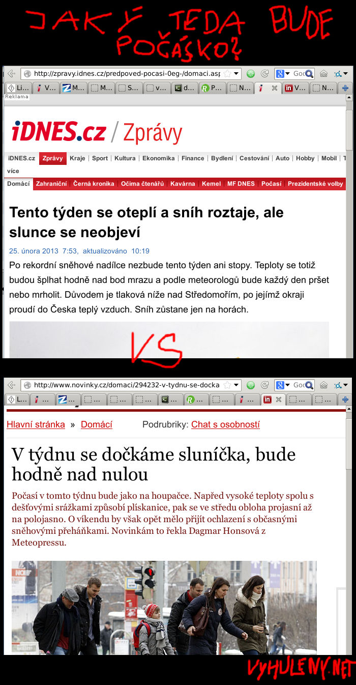 p�edpov�� po�as�